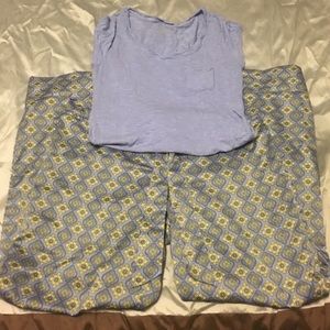 Satin Pajama Pant Set